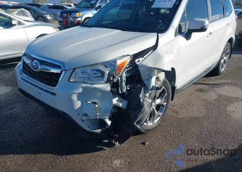 2016 Subaru Forester 2.5I Touring z USA, uszkodzony, nr VIN JF2SJAXC9GH453588